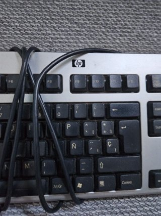 Teclado HP Plata Smart Card Terminal