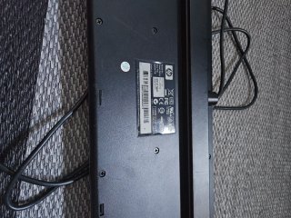 Teclado HP Plata Smart Card Terminal