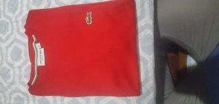 Camisa Lacoste Roja Talla m