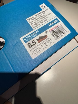 Hoka Zapatillas Piel Marrón/Rosa Talla 42 Nuevas