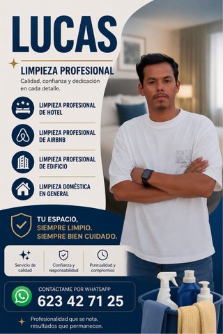 ¿Busca servicios de limpieza?