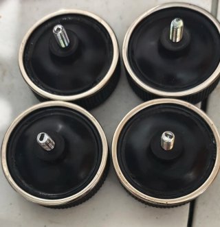 12 Patas originales Technics SL-1200 SL-1210