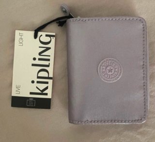 Nuevo Monedero Kipling Money Love en Lila plateado