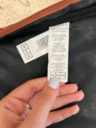 Maletín MISAKO estampado trabajo/portátil