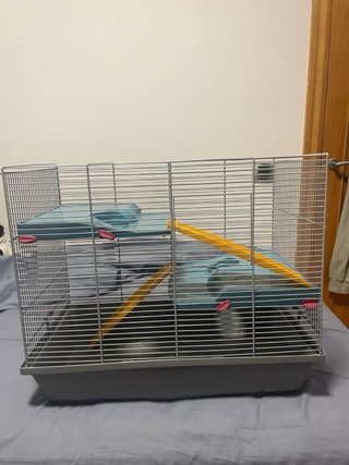Jaula para hámster con accesorios