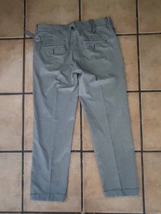 Pantalón de vestir gris hombre