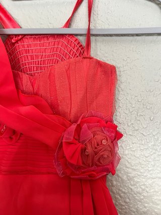 Vestido de fiesta rojo