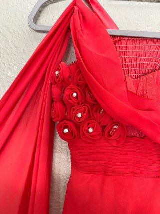Vestido de fiesta rojo