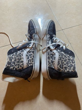 Vans leopardo hi zip