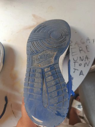 Zapatillas Nike Dunk Azul y Blanco