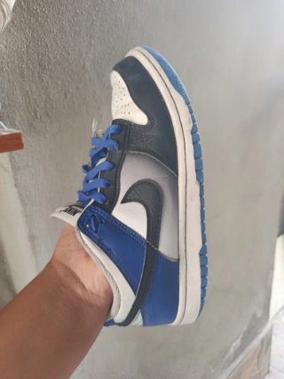Zapatillas Nike Dunk Azul y Blanco