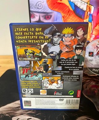 🇪🇸 Naruto Ultimate Ninja PS2 Completo Pal España