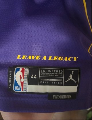 Camiseta NBA Lakers Jordan Talla M