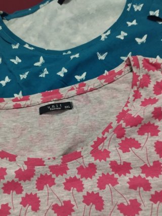 Lote 3 Camisetas Mujer Talla 5XL