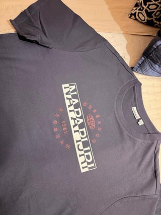 Camiseta Napapijri Azul Talla XL