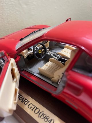 Ferrari GTO 1984 Burago 1:18 Made in Italy