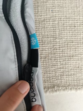 Saco Bugaboo Alto Rendimiento Gris