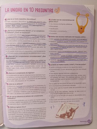 Lengua Castellana y Literatura 2o ESO Unidades 5-7