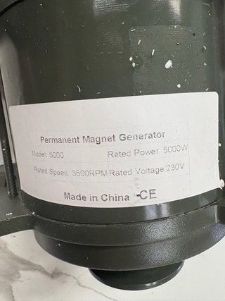 Generador Imán Permanente JF-C 5000W