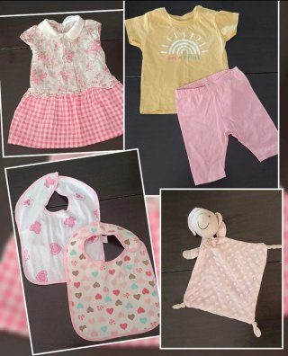 Lote Ropa Bebé Niña 6/12 meses Diferentes marcas