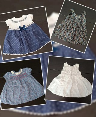 Lote Ropa Bebé Niña 6/12 meses Diferentes marcas