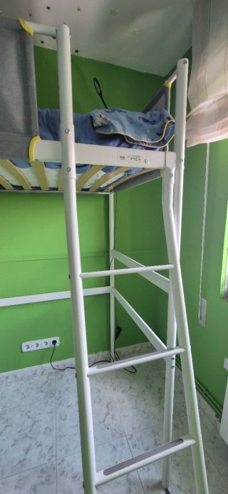 Cama alta IKEA VITVAL 90x200 cm