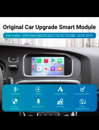Módulo CarPlay/Android Auto Volvo 2010-2015