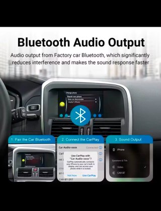 Módulo CarPlay/Android Auto Volvo 2010-2015