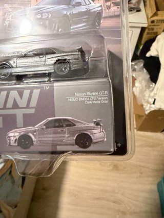 Mini GT Nissan Skyline GT-R Dark Metal Gray