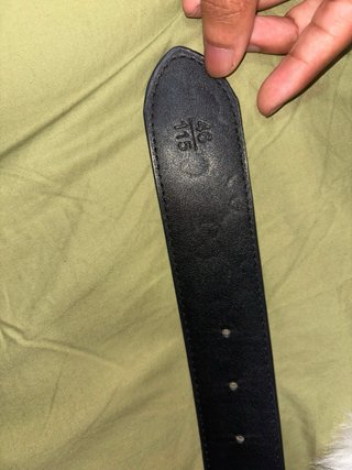 Cintura Gucci Nera con Doppia G Oro