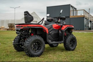 CFMOTO CFORCE C5 Quad Rojo y Negro