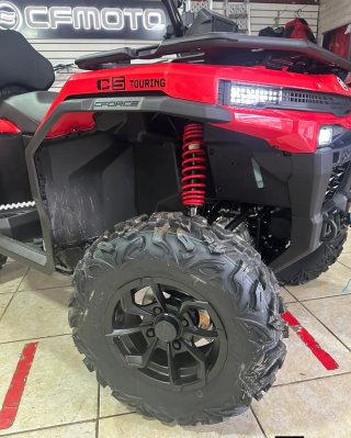 CFMOTO CFORCE C5 Quad Rojo y Negro