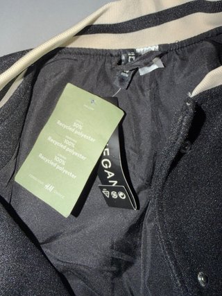 Chaqueta Bomber Varsity H&M Nueva con Etiqueta