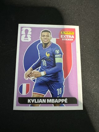 Cromos Mbappe Extra Sticker Panini