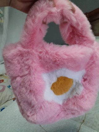 Bolso Rosa Peluche Margarita