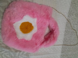 Bolso Rosa Peluche Margarita