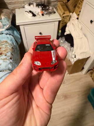 Mini GT Toyota Supra VeilSide Combat V-1 Rojo
