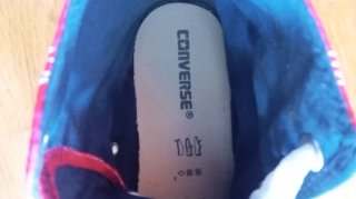 Converse Rojas Talla 43