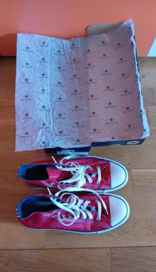 Converse Rojas Talla 43