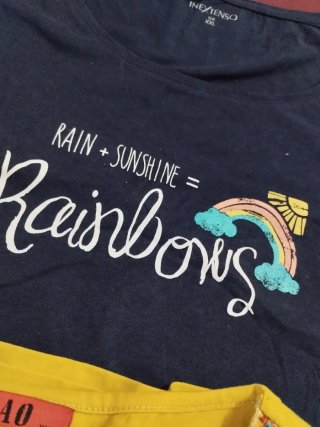Lote 2 Camisetas Mujer MIAO Talla XXL