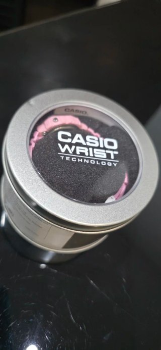 Reloj Casio Rosa y Blanco
