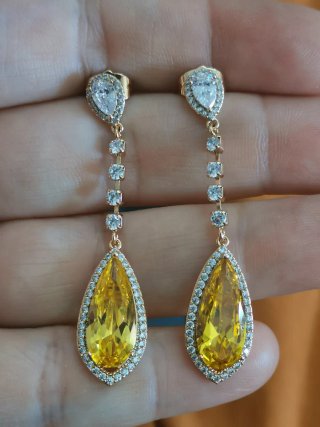 Pendientes Vintage Oro 18k Chapado