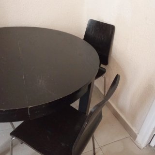 Mesa plegable madera y metal