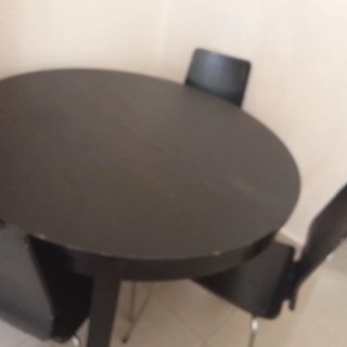 Mesa plegable madera y metal