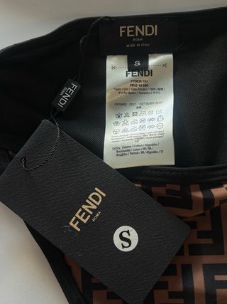 Bikini FF motivo fendi Donna Taglia S