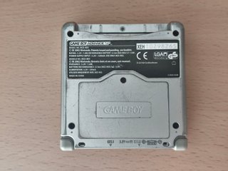 Nintendo Game Boy Advance SP Argento con caricabatterie