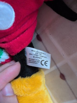 Topolino peluche originale Disney  store 2010