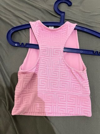 Top AMISU rosa talla S