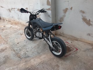 Pit Bike IMR 155 Negra y Blanca