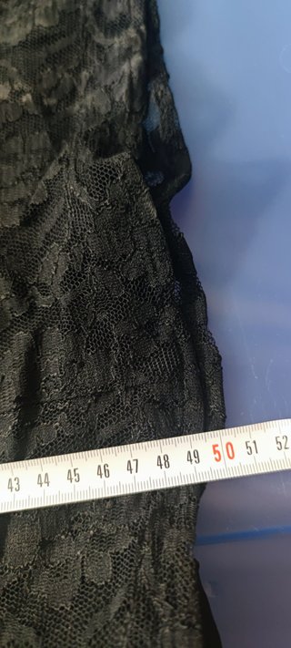 Blusa Yera Negra Encaje Mujer Talla 46
